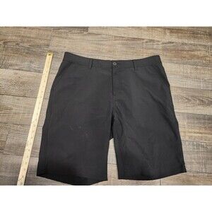 CoolKeep Flat Front Stretch Shorts Performance 3 Pocket Lite Quick Dry Mens 36